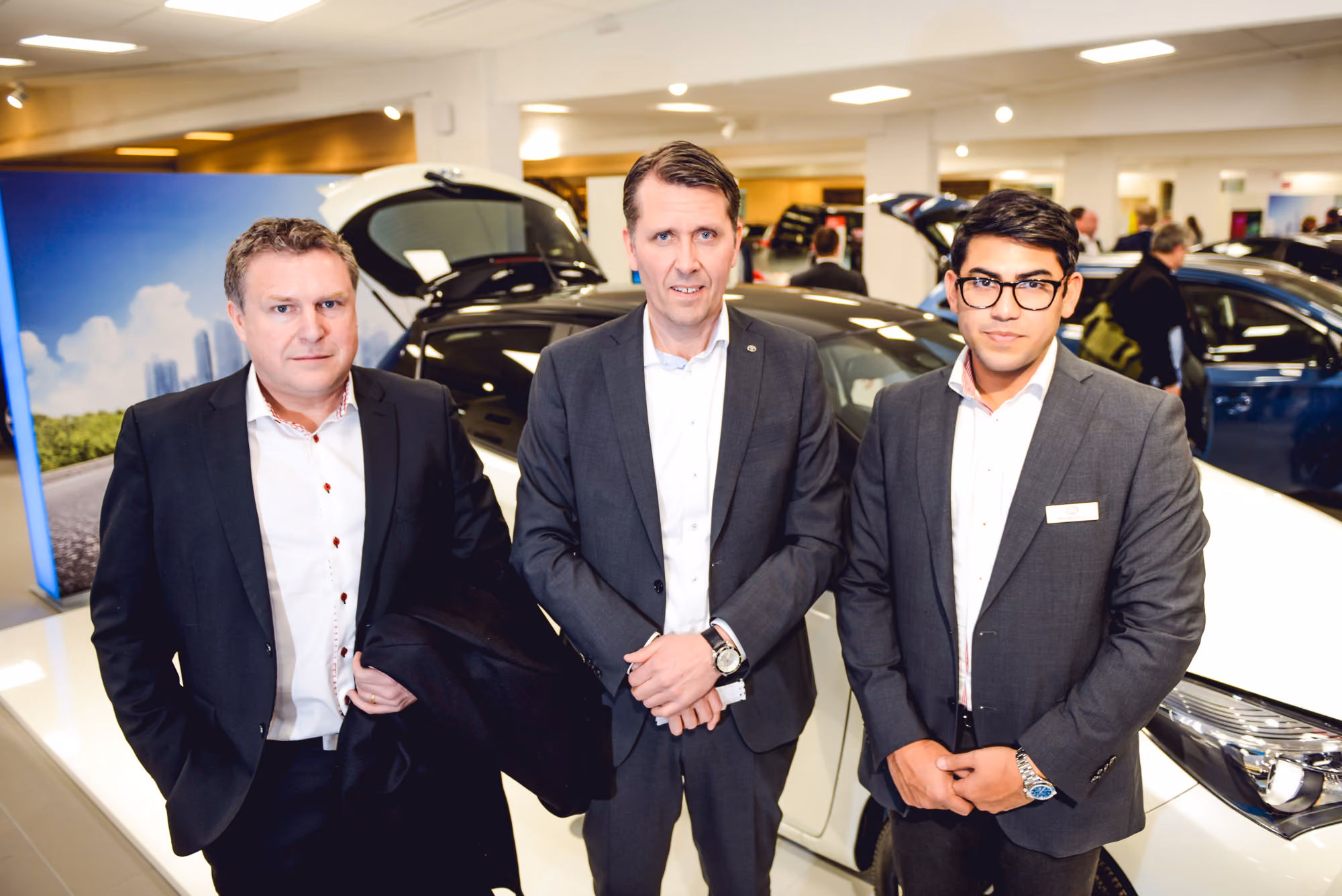 Invigning hos Bilia Toyota i Malmö