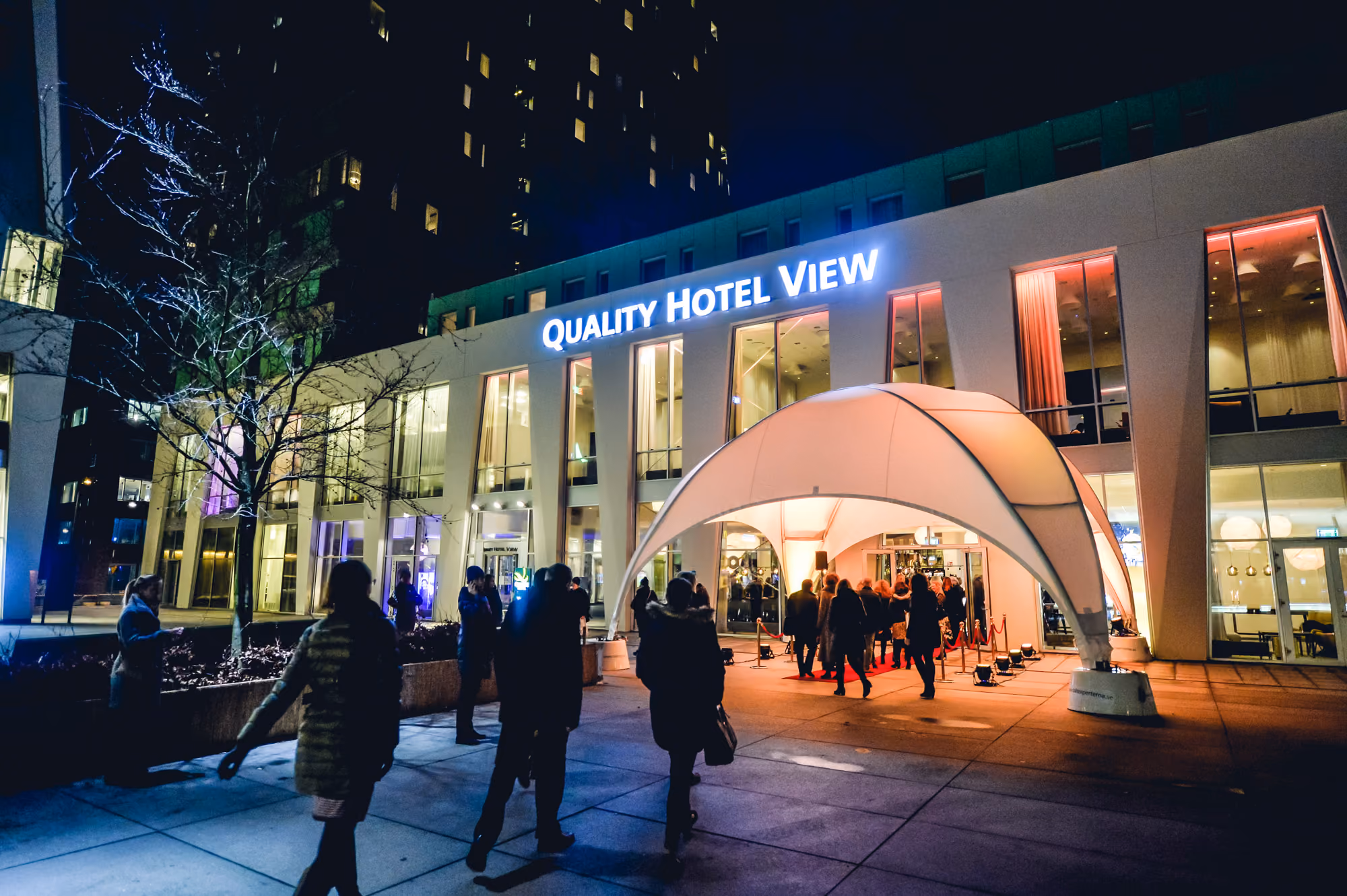 Invigning av Quality Hotel View