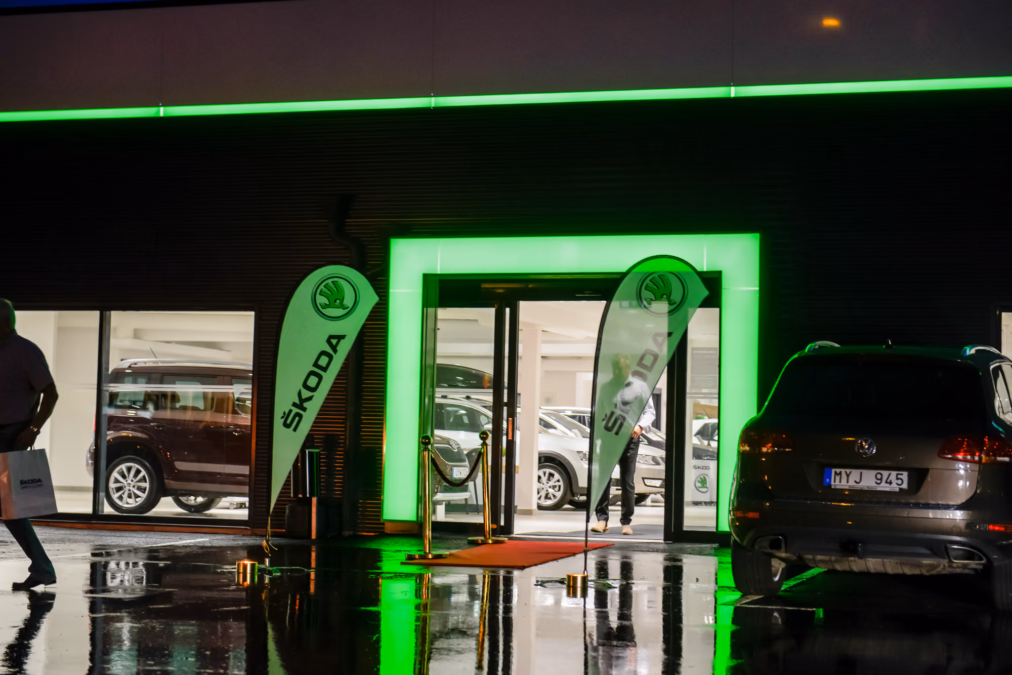Invigning av Skoda Malmö