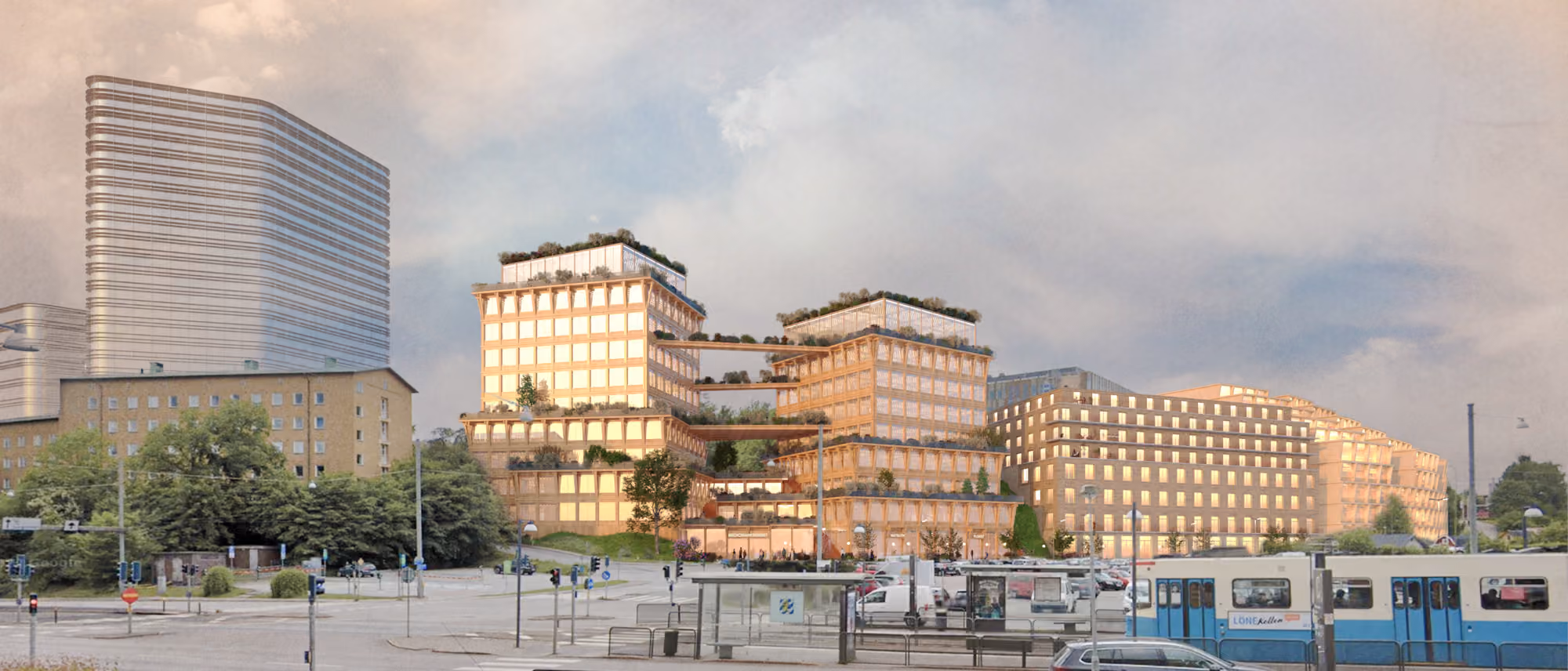 Ny stadsdel på Medicinareberget