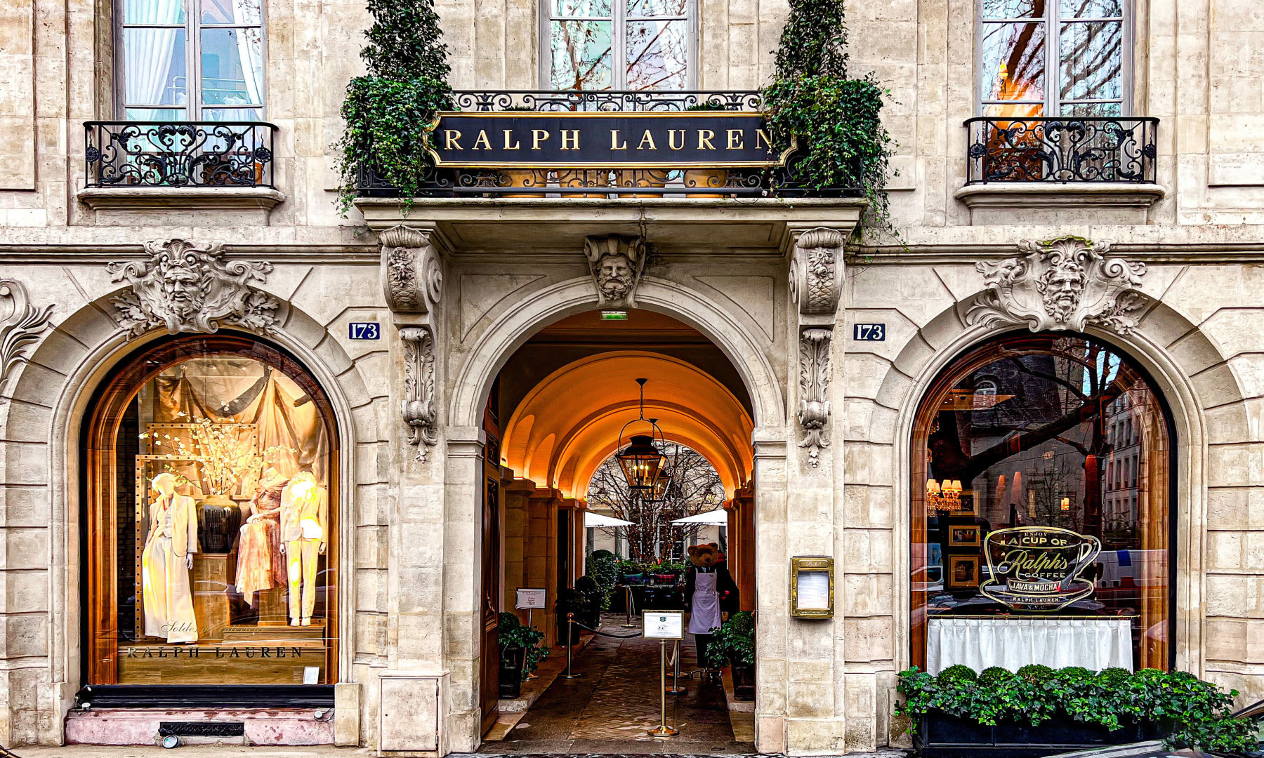 Ralph’s coffee i Paris