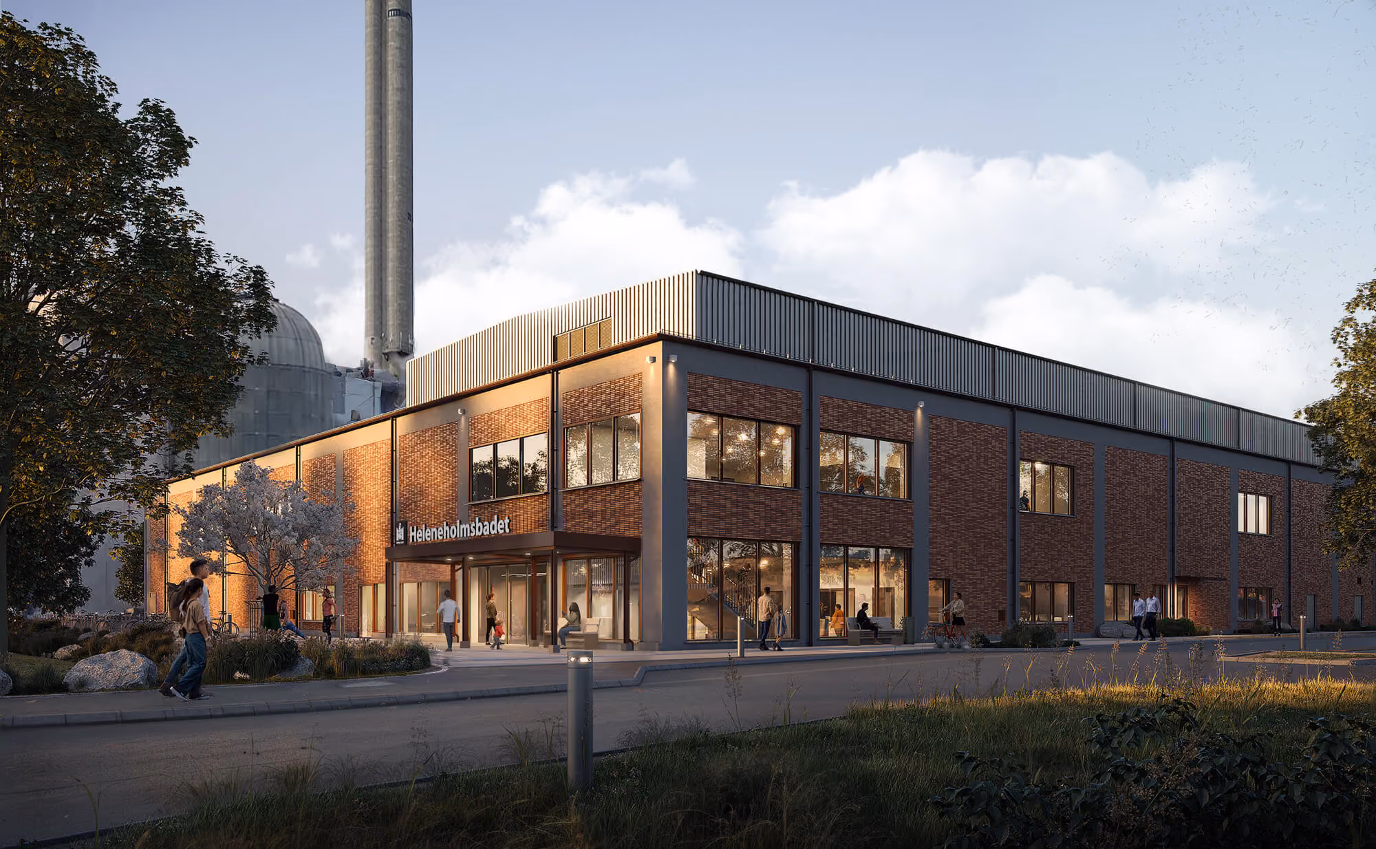 Ny simhall på Heleneholm