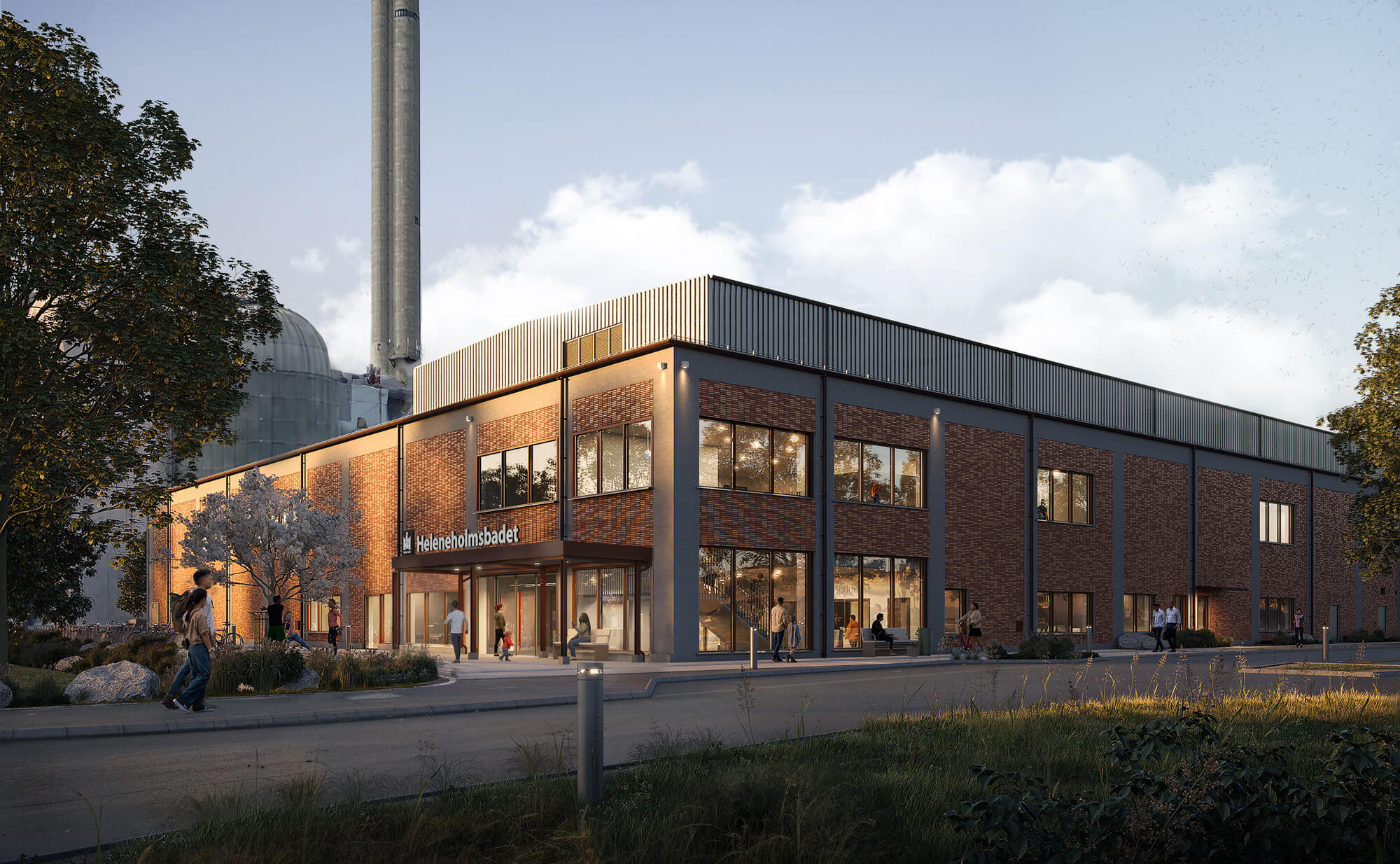 Ny simhall på Heleneholm