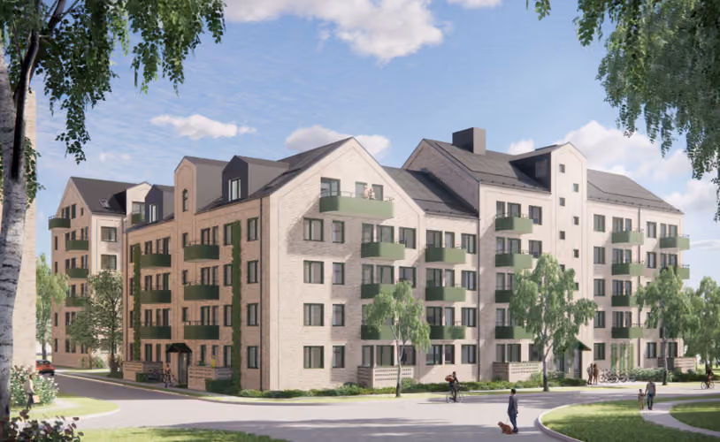 Bostadskvarter i Johanneslust