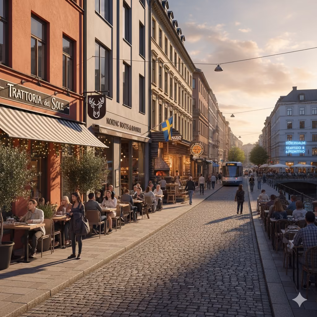 Låt städerna smaka olika