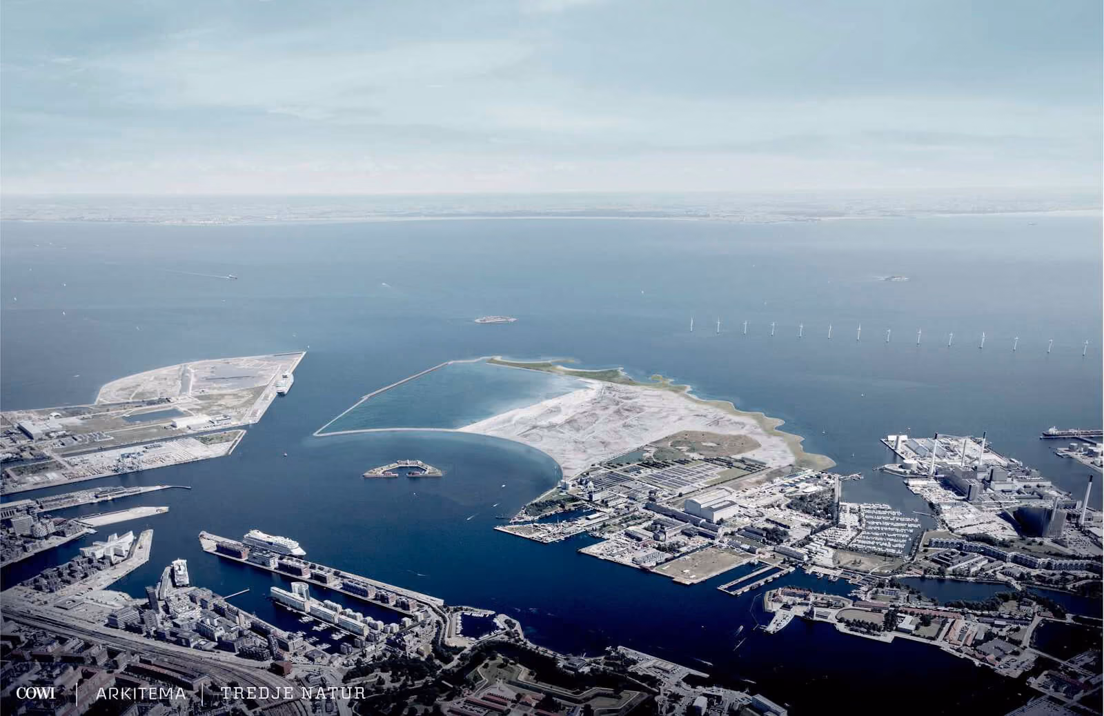 Köpenhamn ska växa med ny halvö
