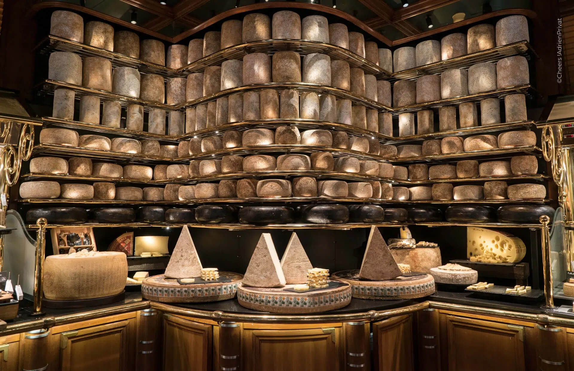 Flest antal ostar på buffén