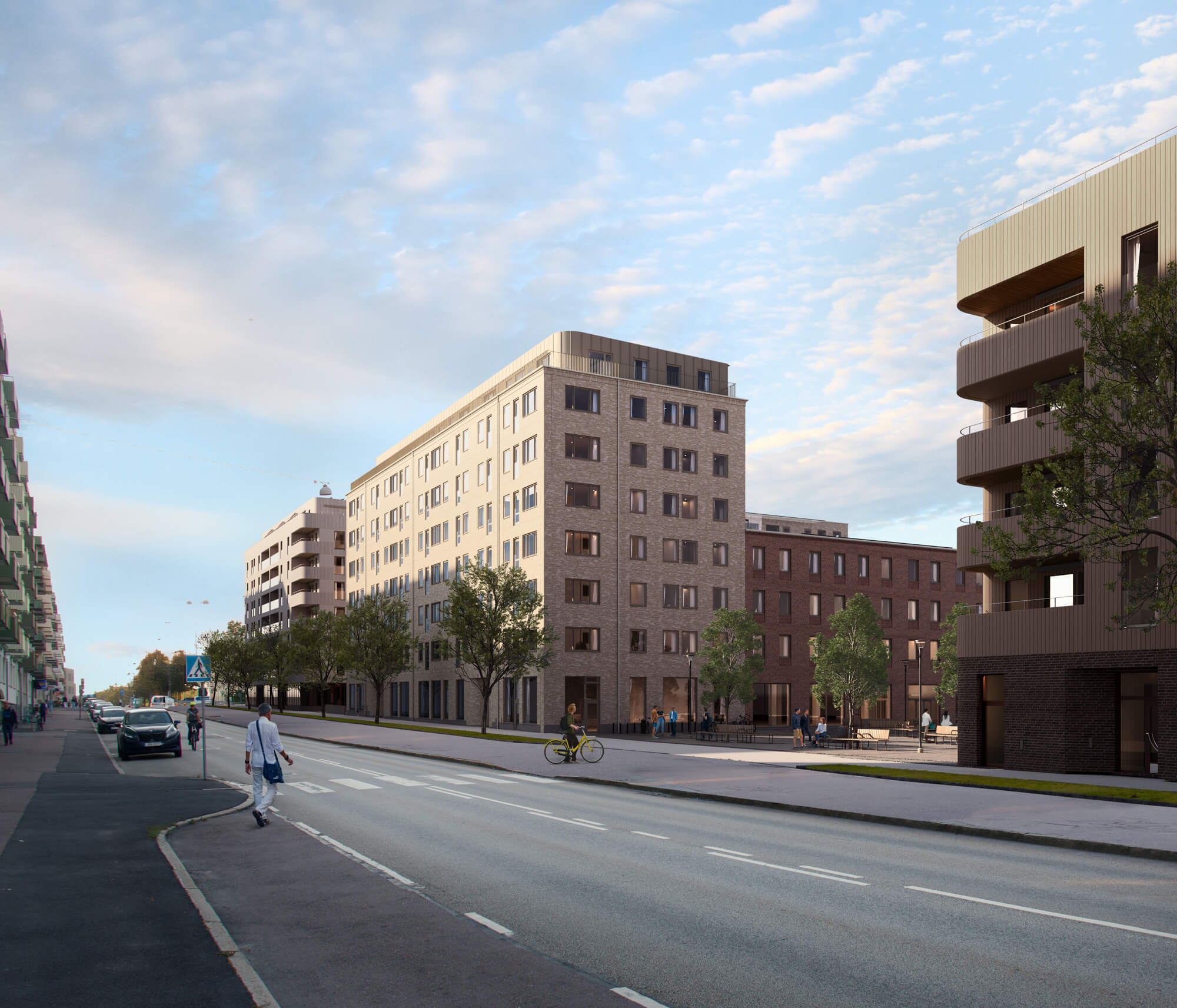 Studentlägenheter vid Gibraltarvallen