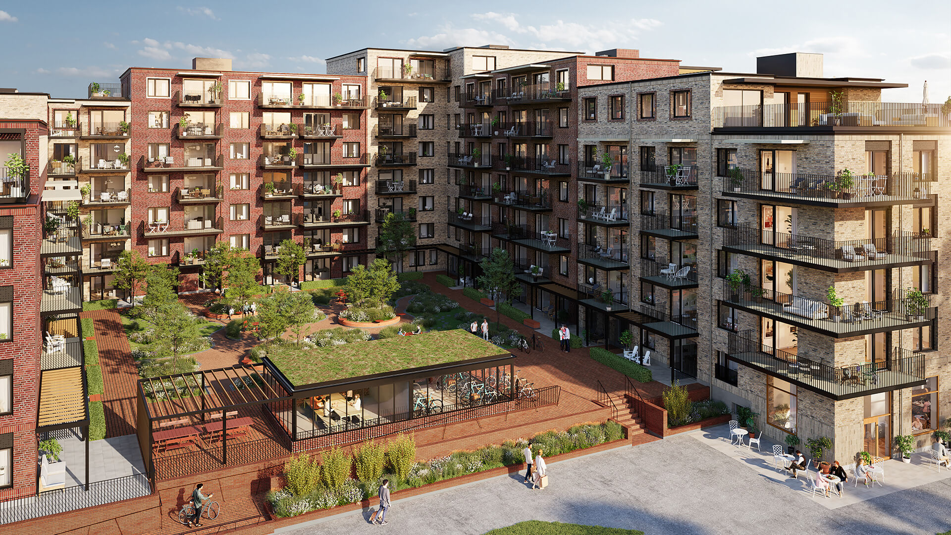 127 bostadsrätter i Lund