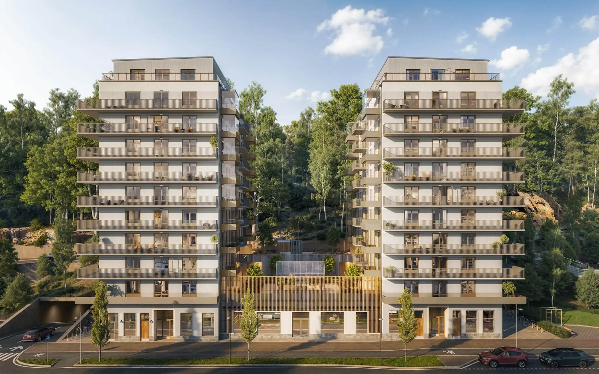 Nya boenden i Hjorthagen