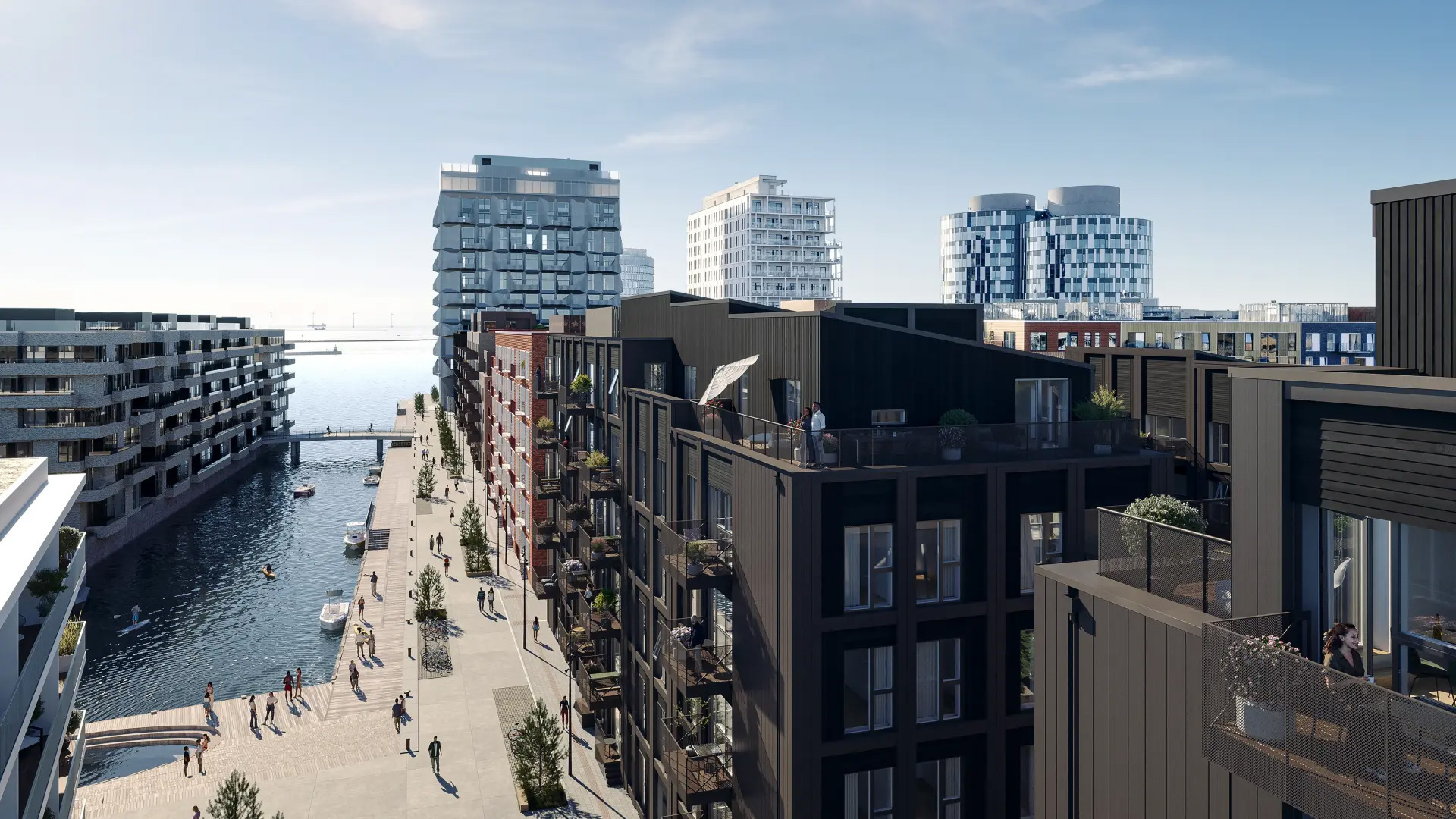 Klimatsmart kvarter i Nordhavn