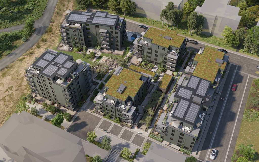 Fler nya lägenheter vid Kalkbrottet