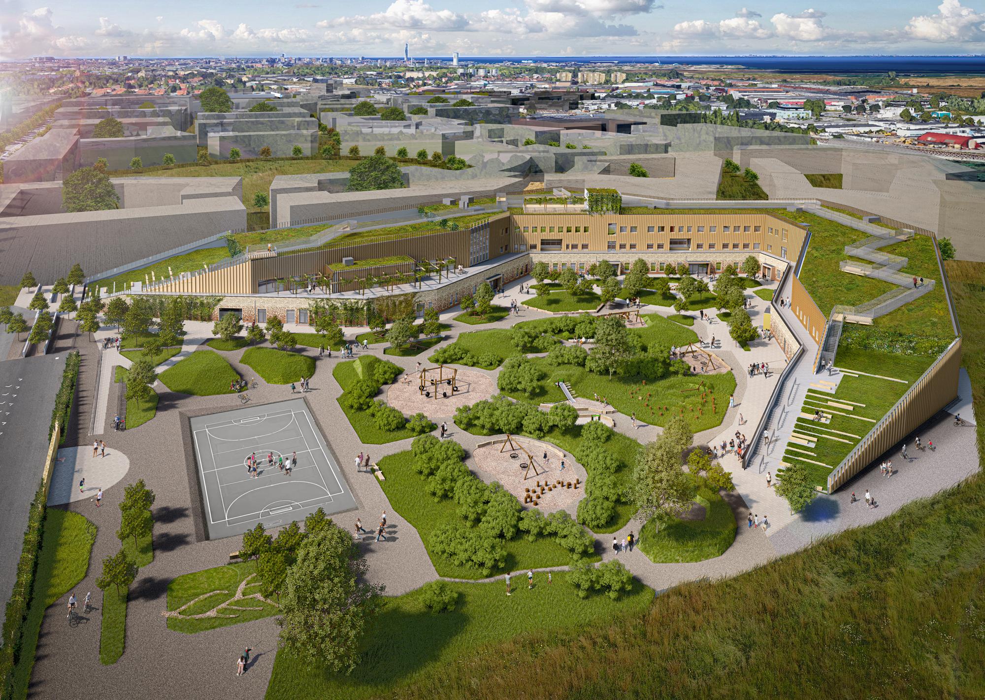 Burlövs nya skola ska öppna till hösten