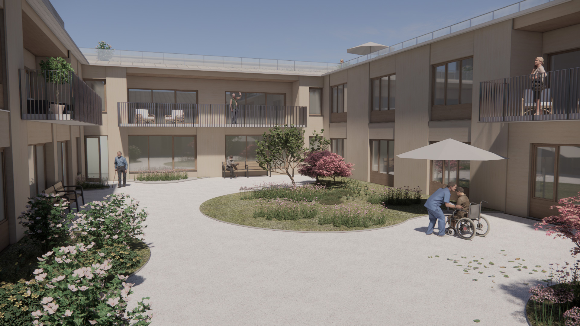 Planerat äldreboende i Gåshaga