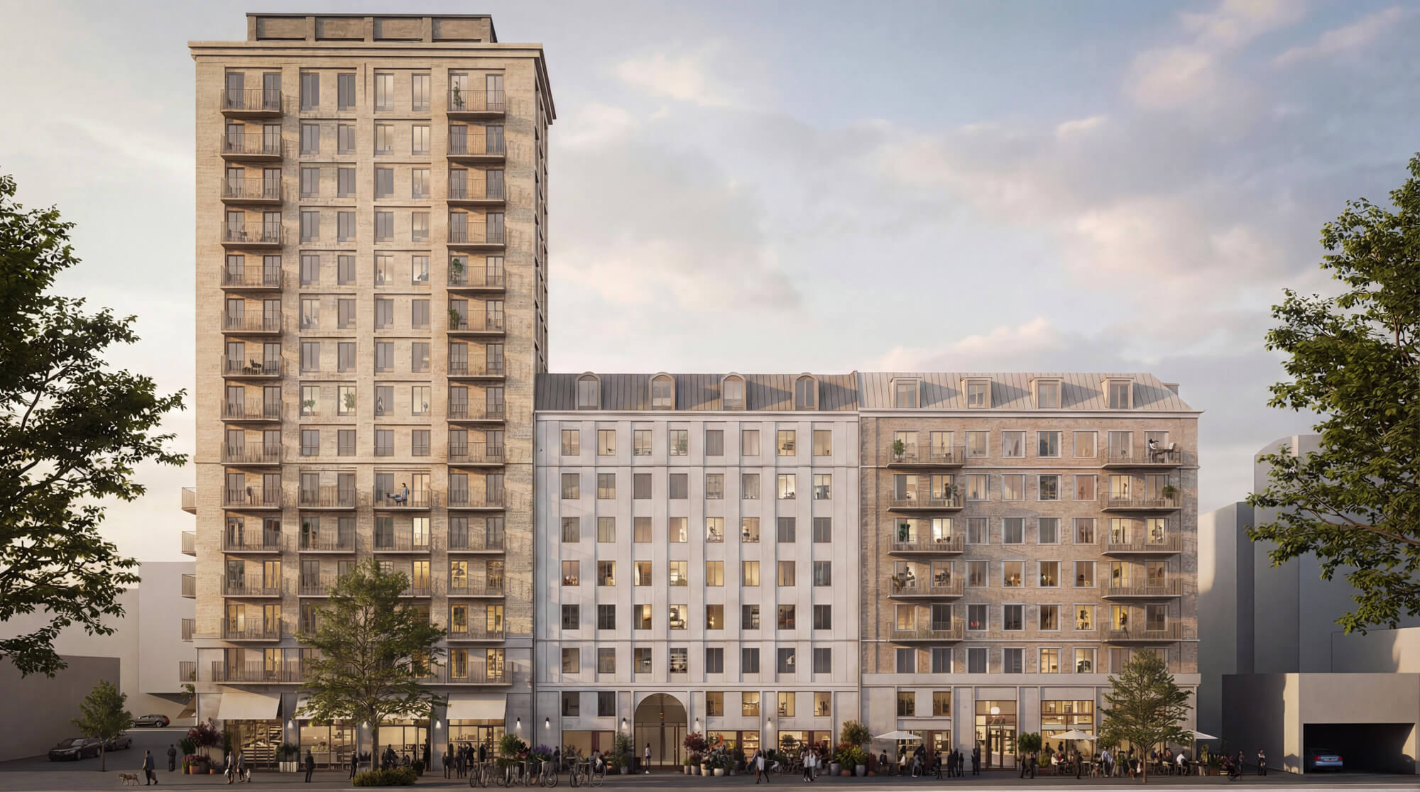 220 nya bostäder i Södra Centrum