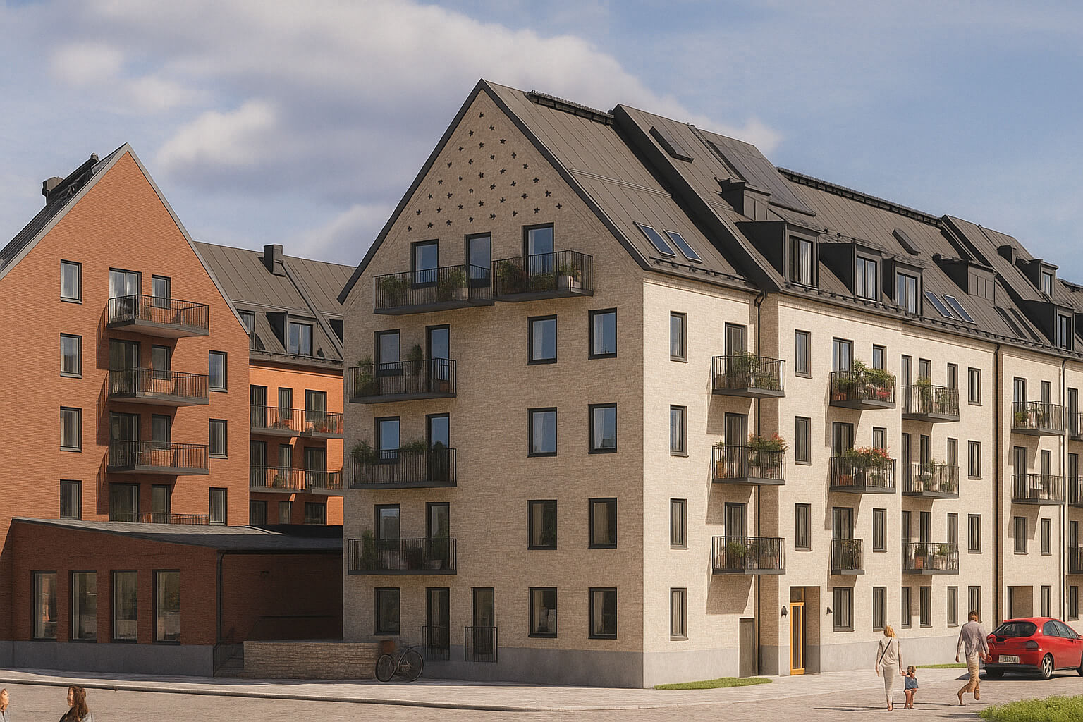 256 hyresrätter i Björlanda Ängar