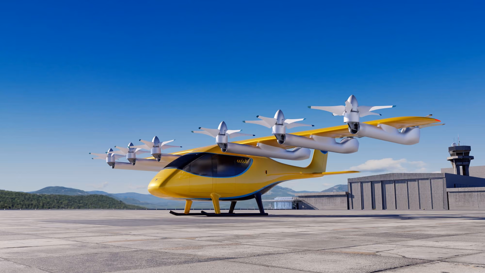 Självflygande lufttaxi