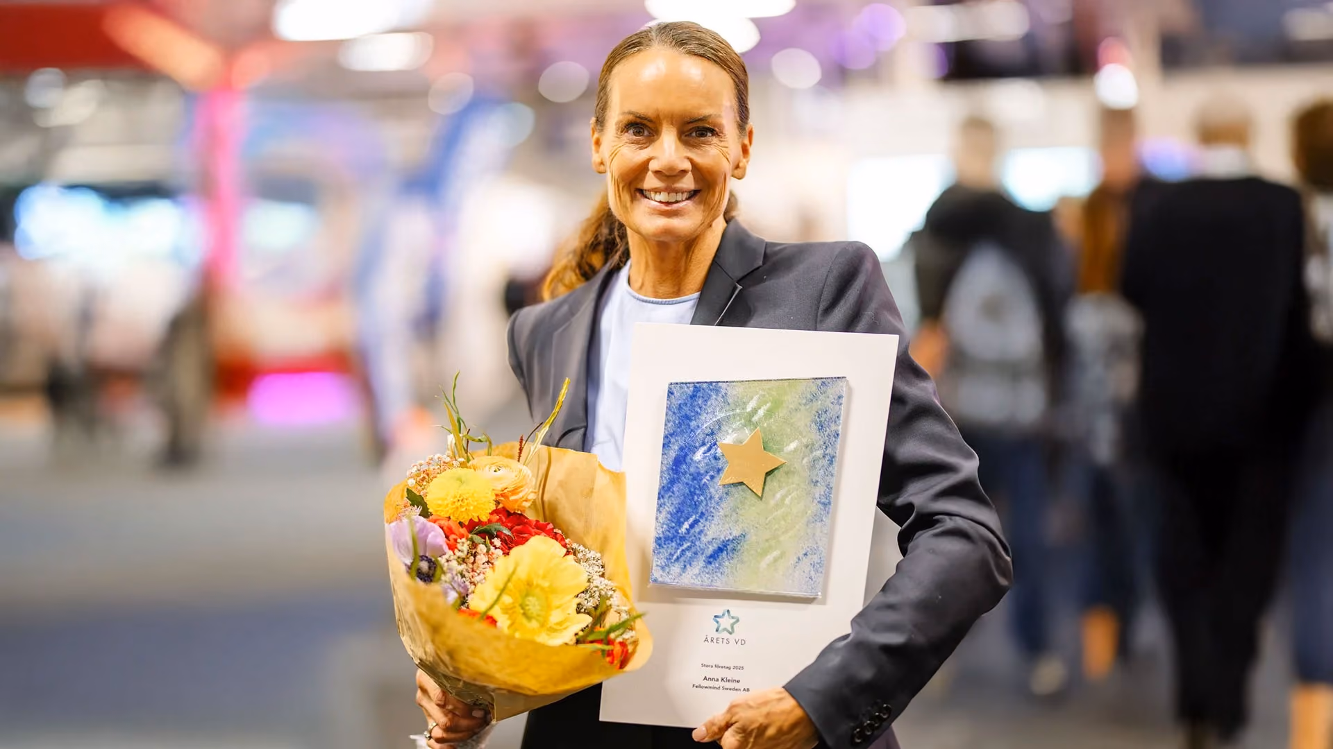 Anna Kleine vinner Årets VD inom stora företag