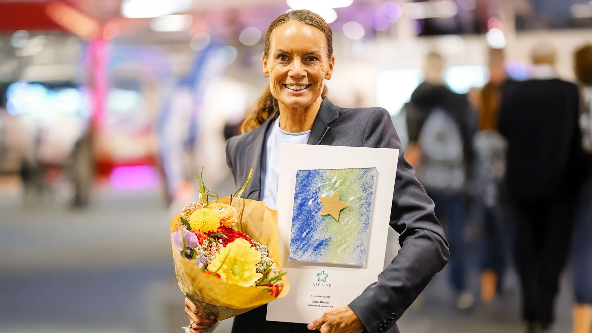 Anna Kleine vinner Årets VD inom stora företag
