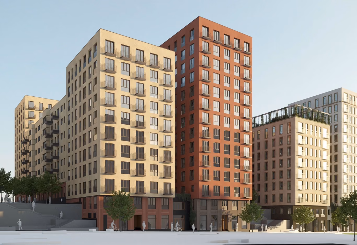 107 bostäder i Haga Heights