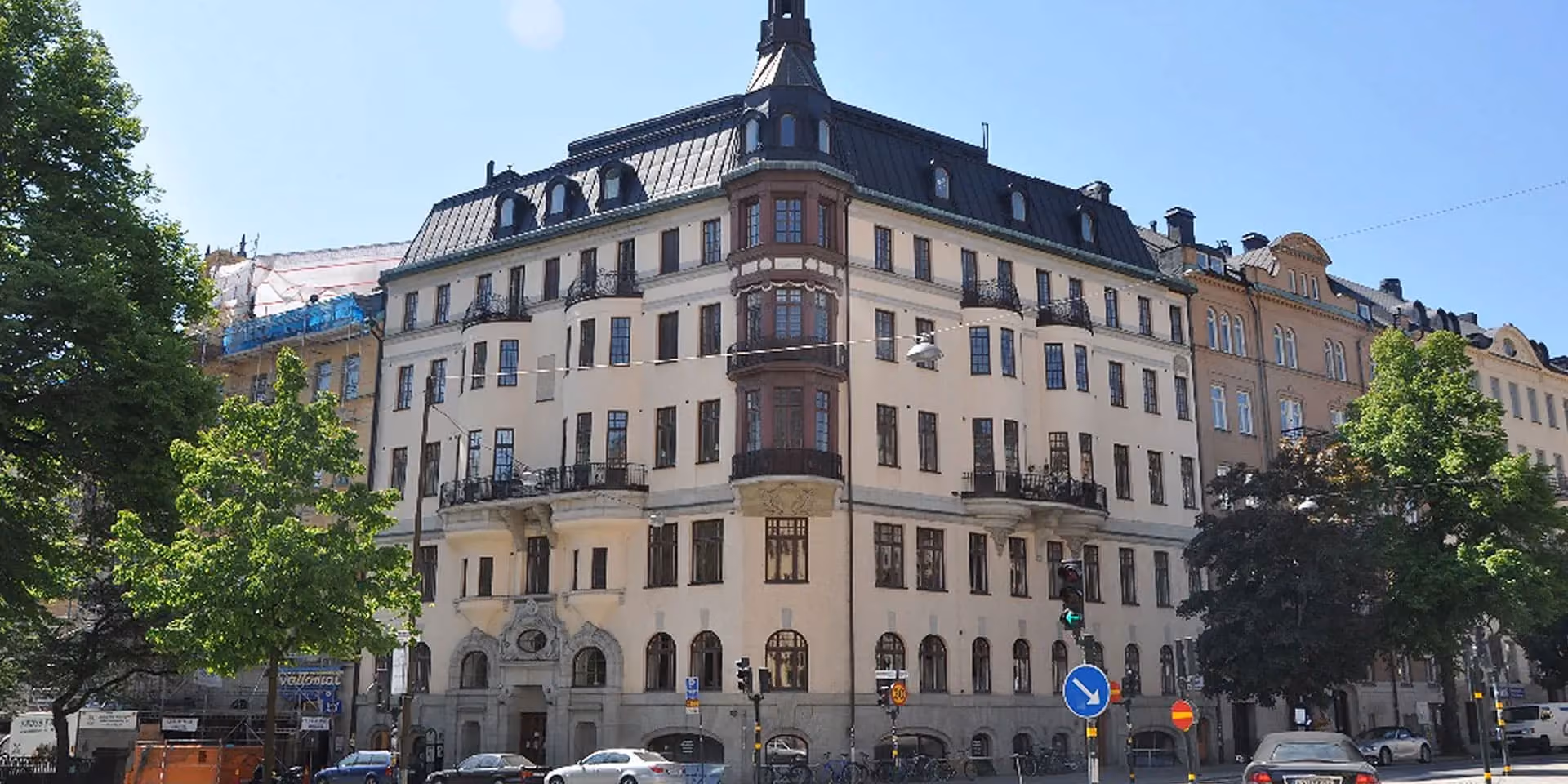Nytt gårdshus på innergård i Vasastan