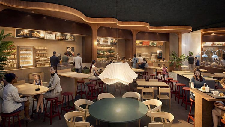 Nova bygger större food court