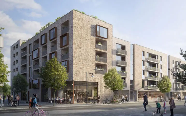 180 bostäder i Kungsbacka