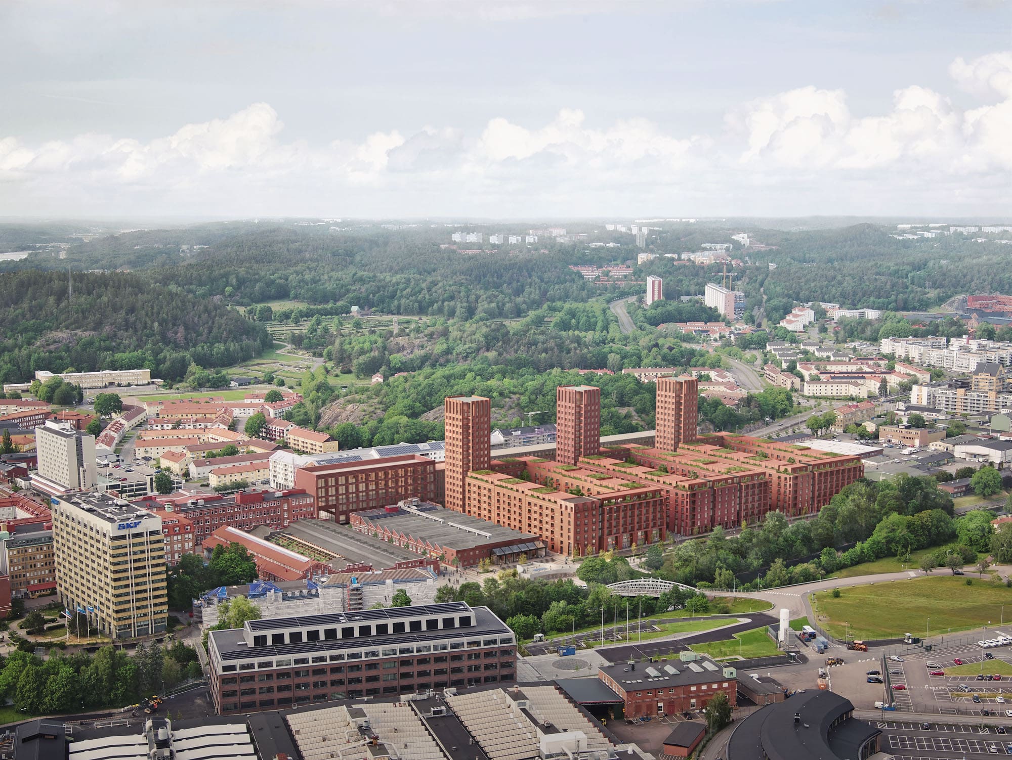 Fabriksområde blir ny stadsdel