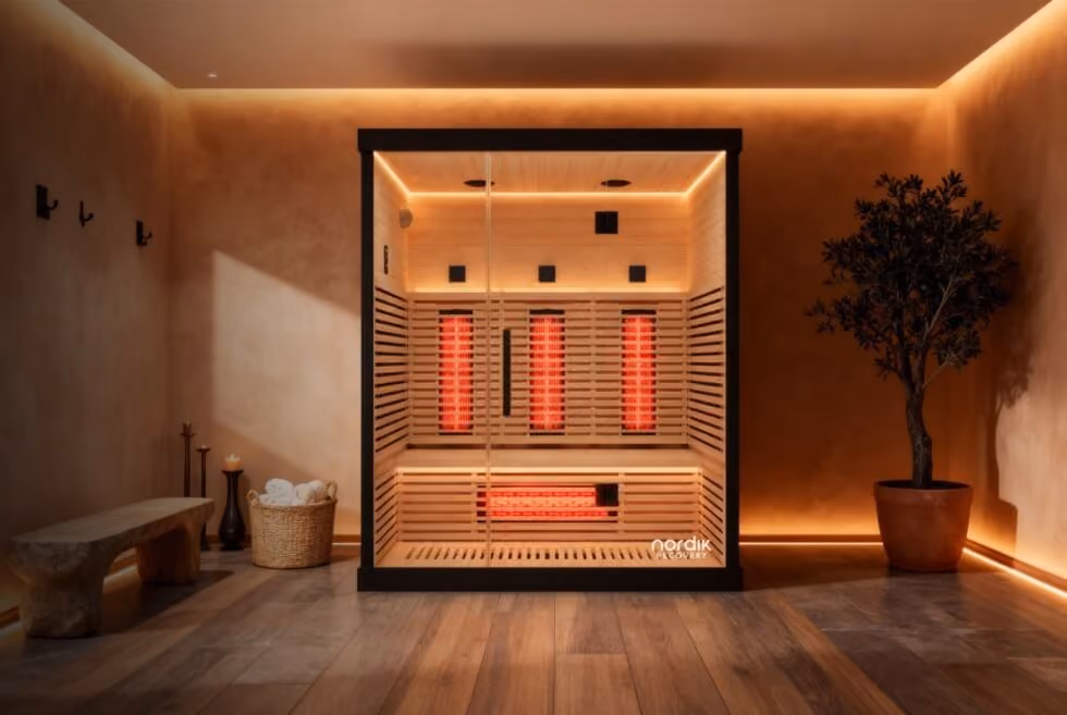 En något svalare sauna