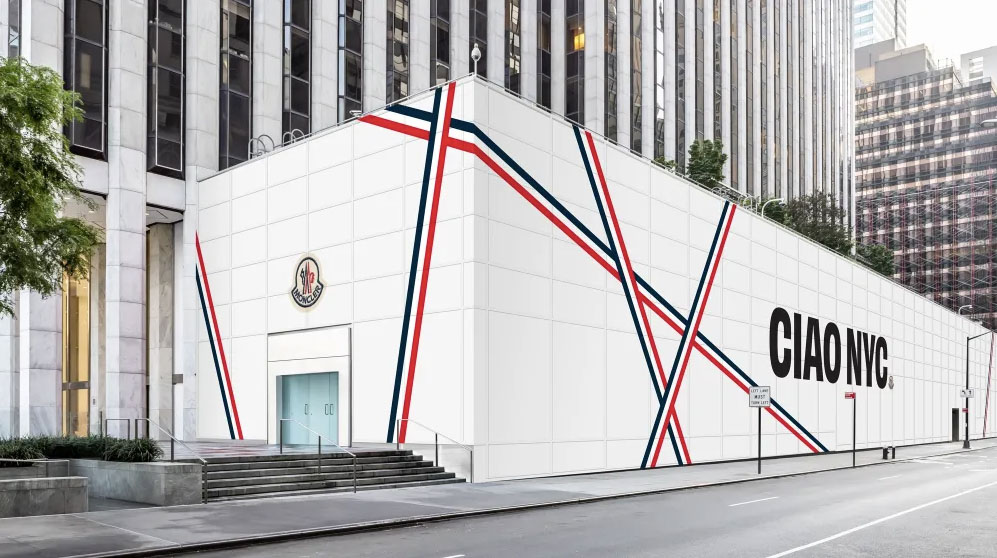 Moncler öppnar på 5th Ave