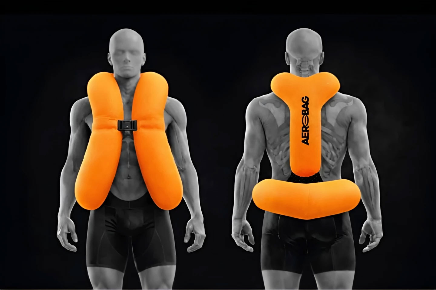 Airbag för cyklister