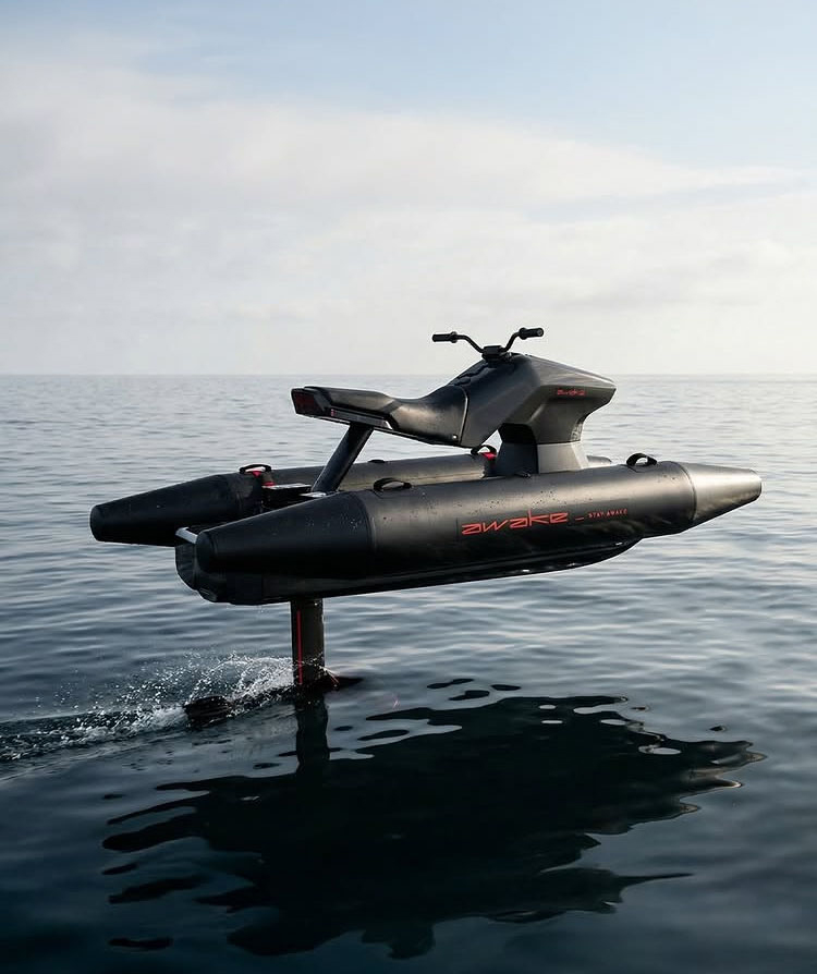 Foilande elektrisk jetski