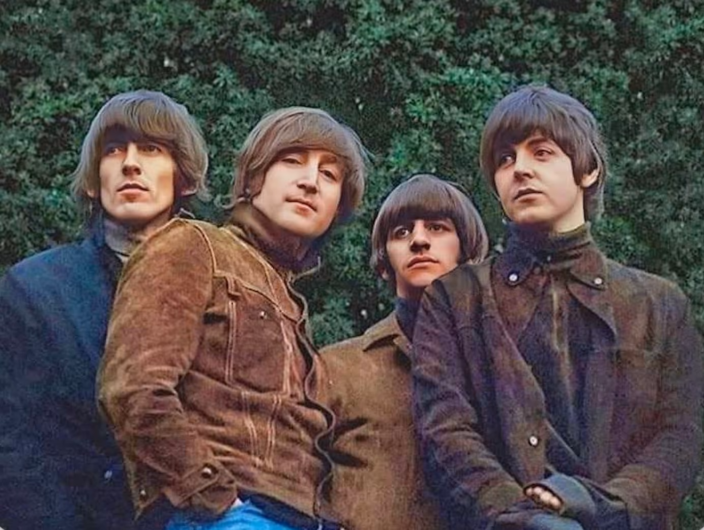 Rubber Soul och Beatles trucker-jacka