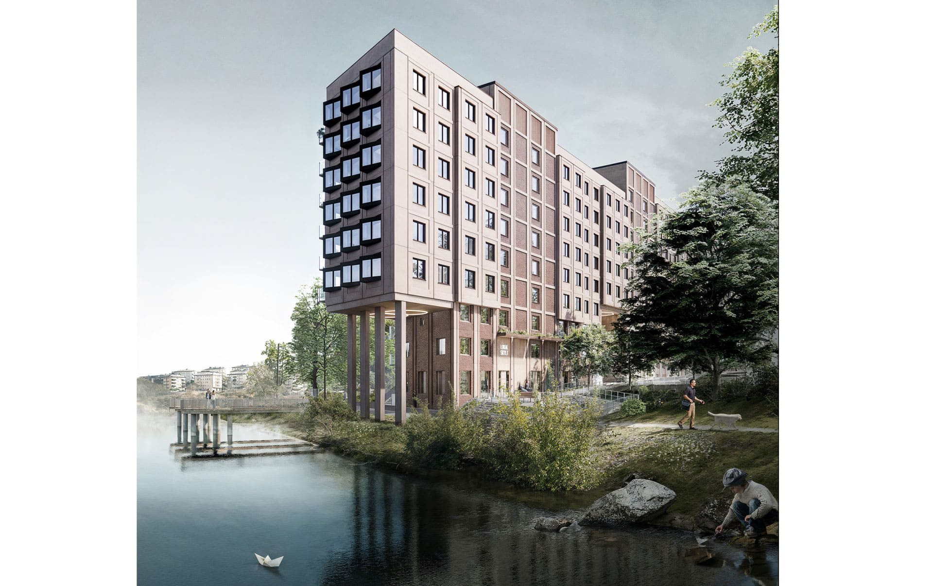 Primusområdet på Lilla Essingen växer
