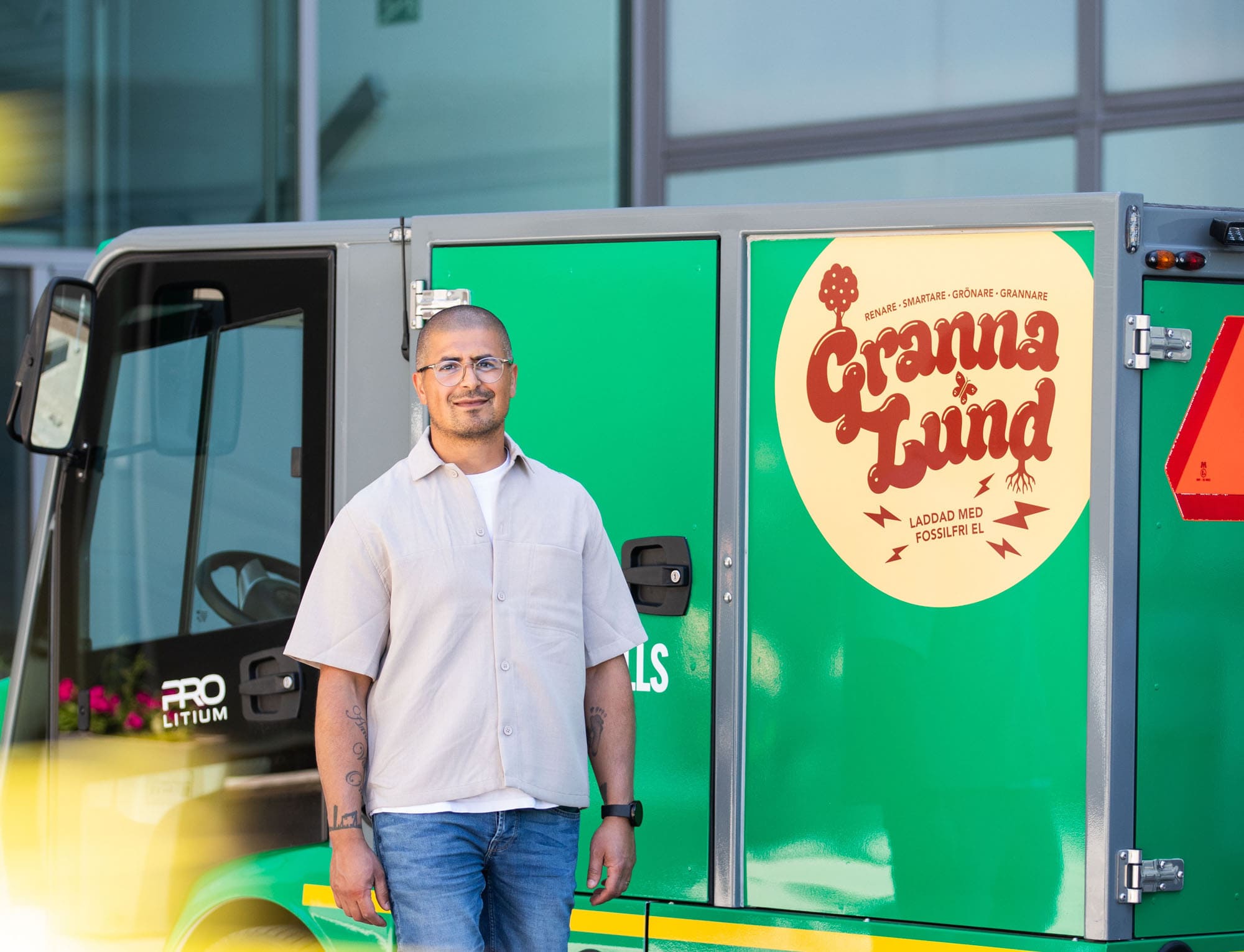 Eldriven avfallshantering i Lund
