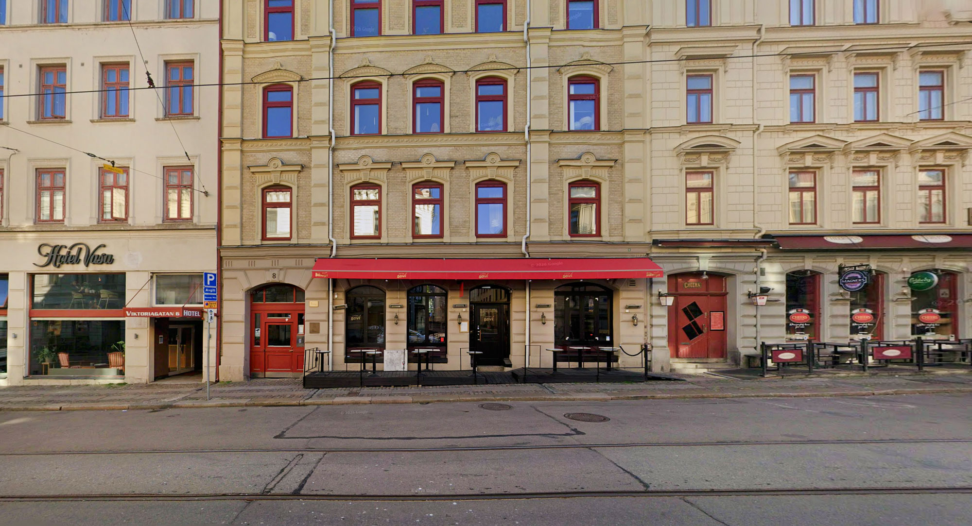 Franskt på Viktoriagatan