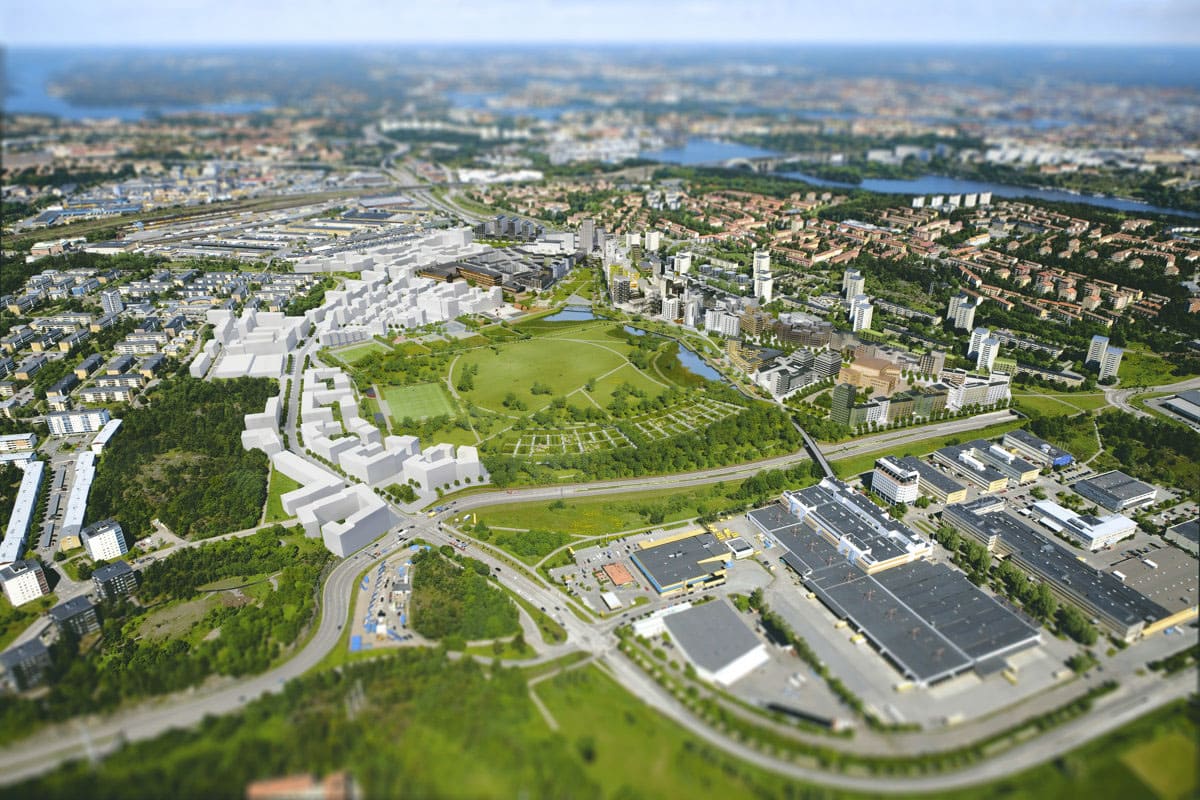 8 000 nya bostäder på Årstafältet