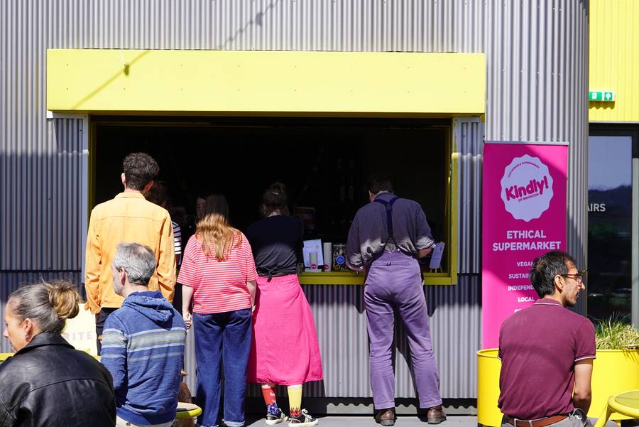 members on the rooftop