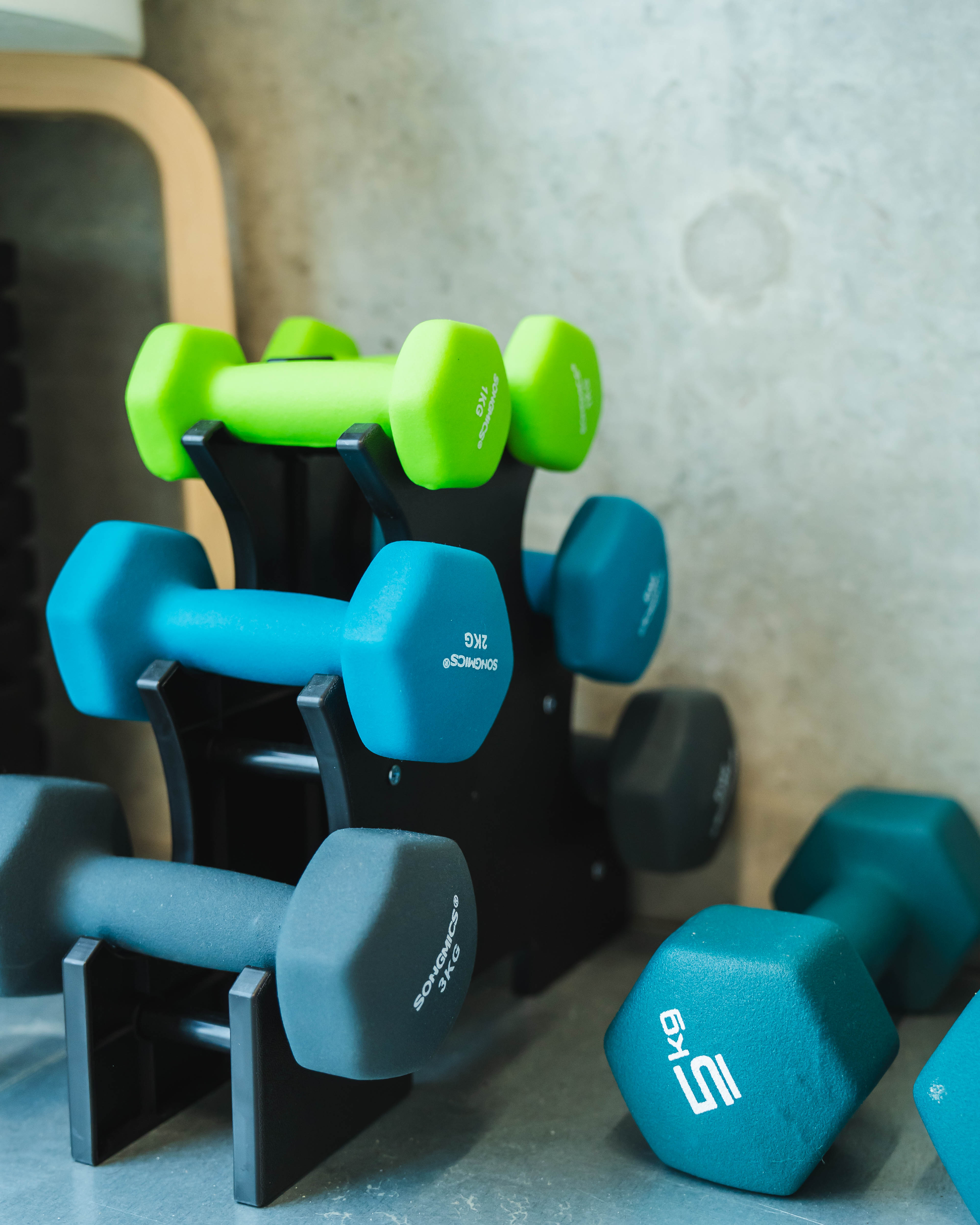 Weights in the wellbeing space