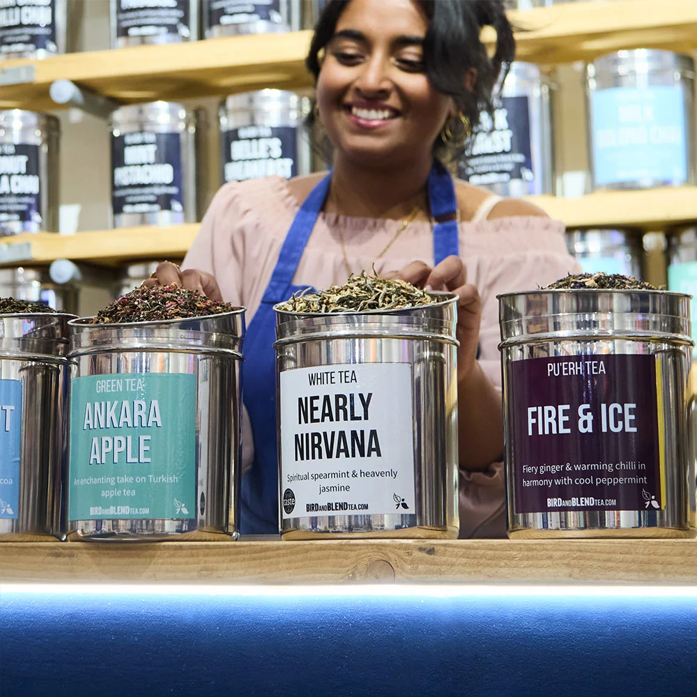 Bird and blend sustainable tea
