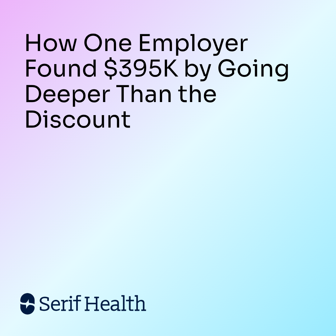 How One Employer Found $395K by Going Deeper Than the Discount