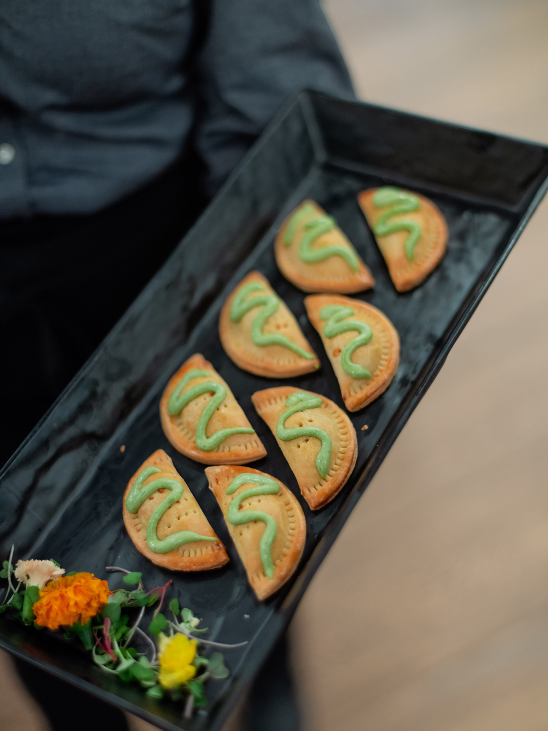 Chicken Empanada cocktail hour hors d'oeuvres