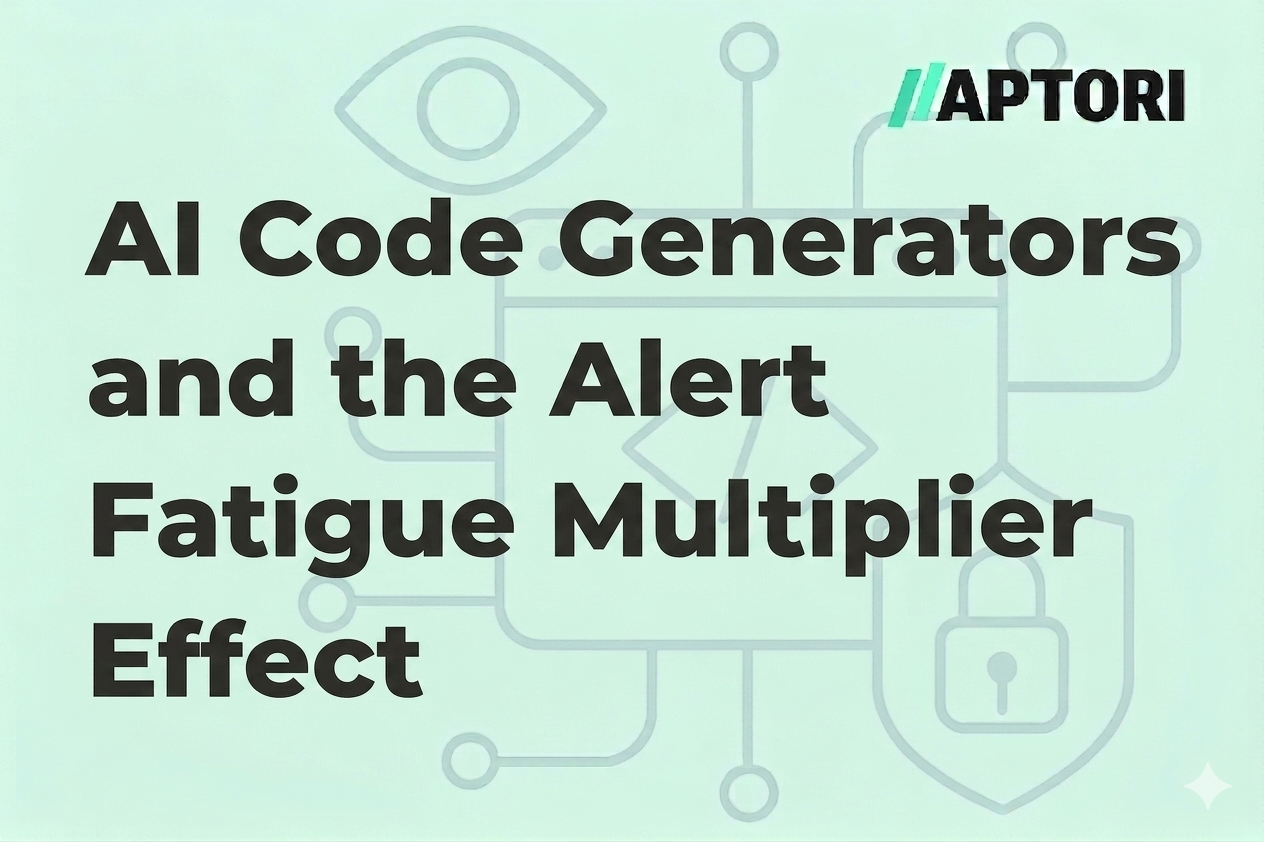AI Code Generators and the Alert Fatigue Multiplier Effect in Application Security