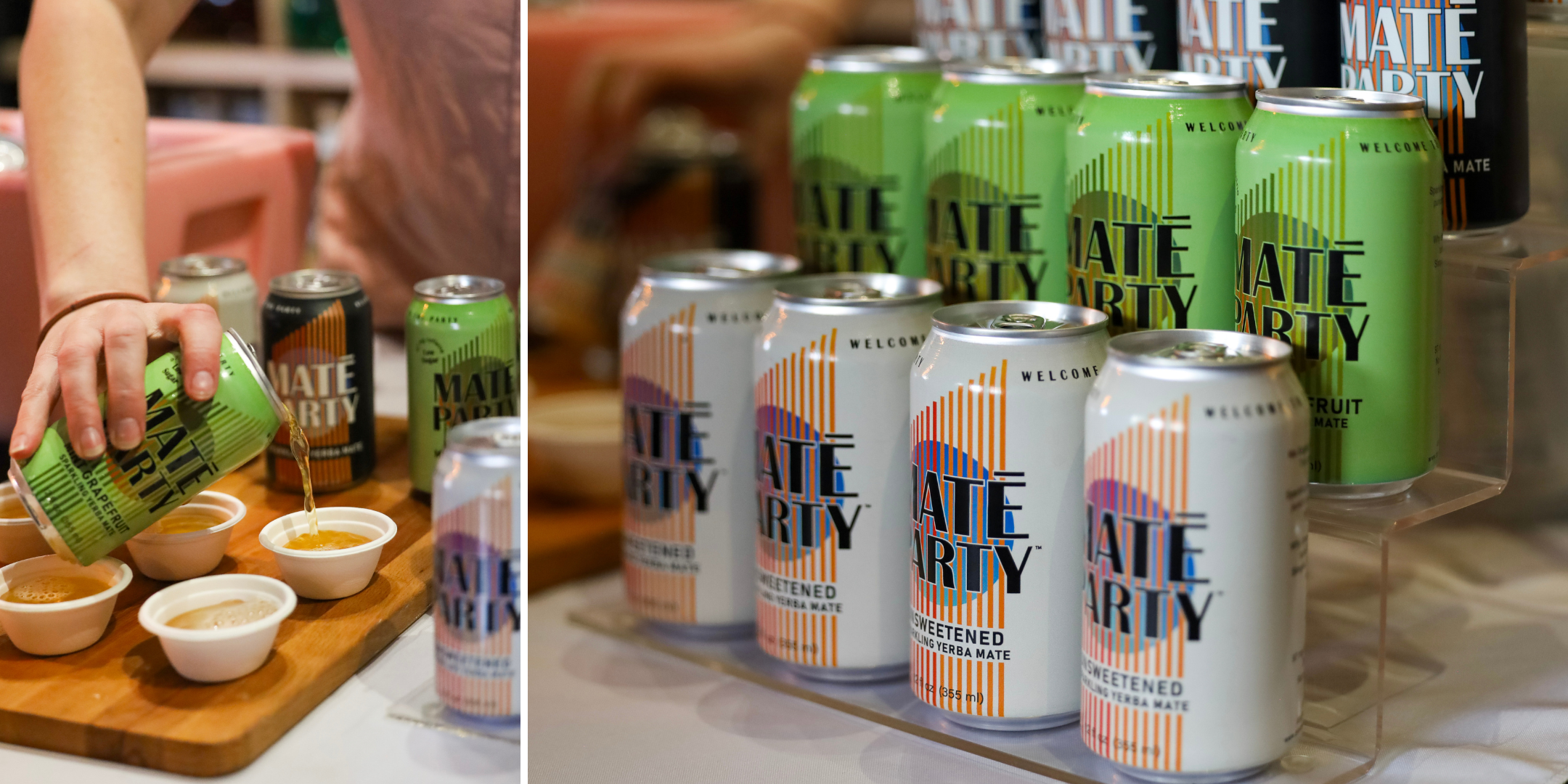 Maté Party tasting at Xcelerate Women event