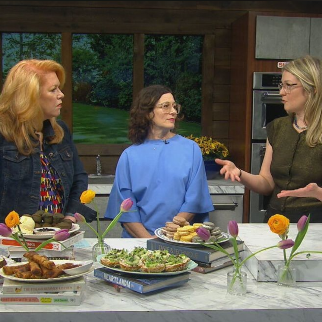 Helen Raptis, Abby Guyer, and Mindy Crosato on AM Northwest