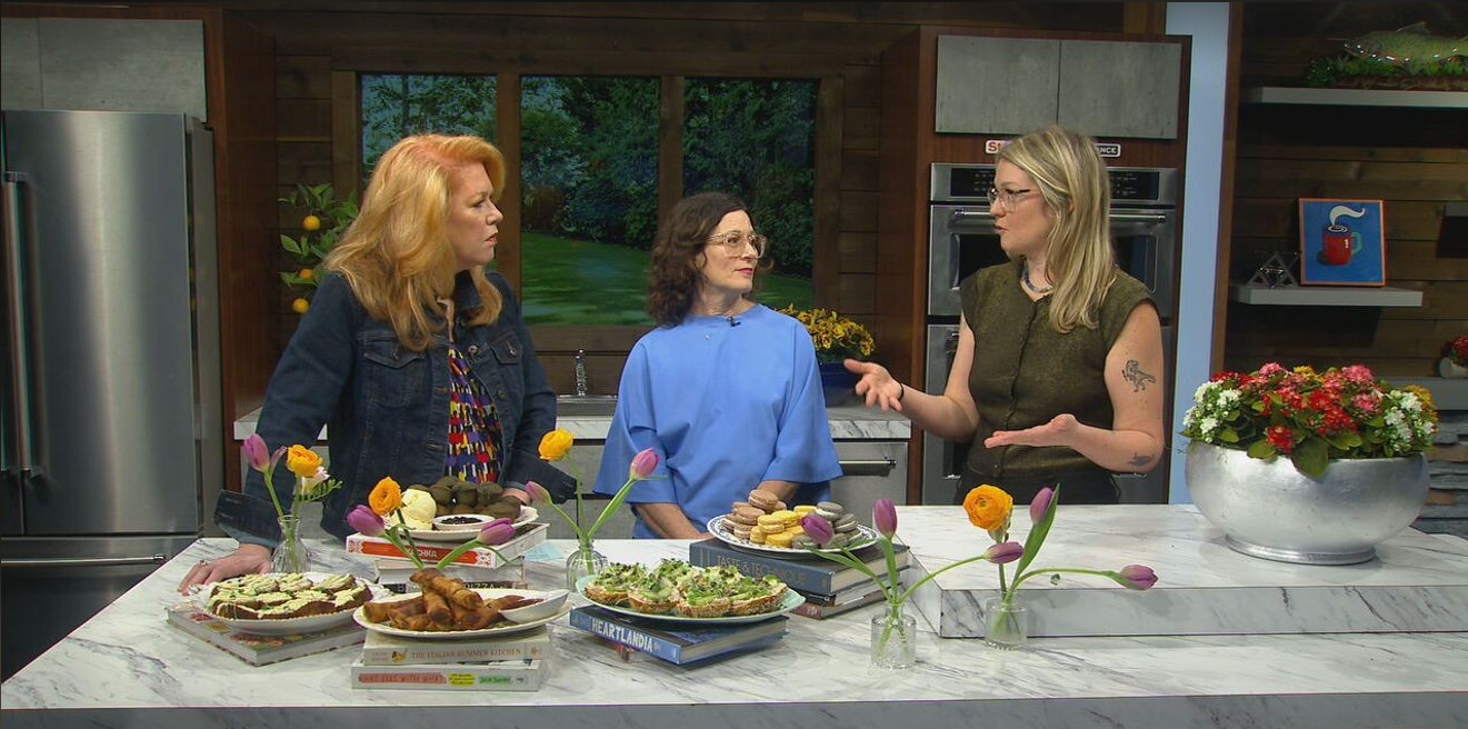 Helen Raptis, Abby Guyer, and Mindy Crosato on AM Northwest