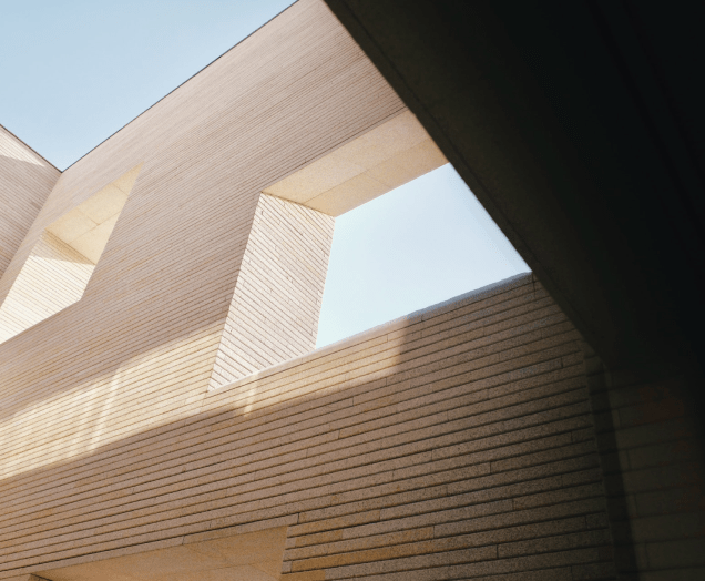 building with shadows