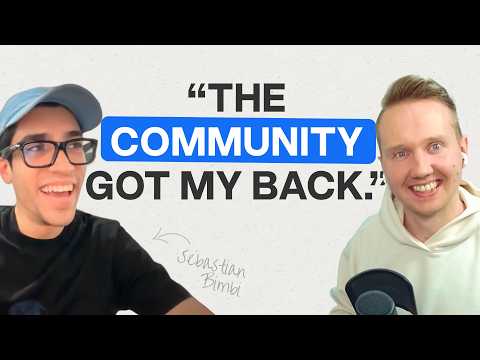 POD 33 - The Long Road to Becoming a Webflow Community MVP - with Sebastian Bimbi