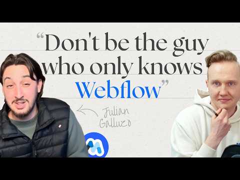 POD 50 - Webflowers Should Take Vibe Coding Seriously - with Julian Galluzzo