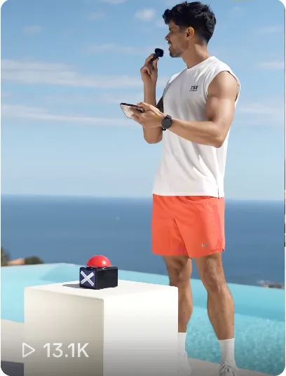 Exemple de vidéos présentes sur la chaine TikTok de Trainsweateat